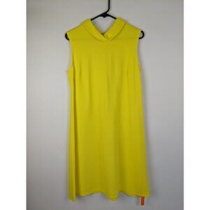 Vivo Kenya Chalbi A Line Dress Yellow Womens Size Medium New NWT Spring Summer